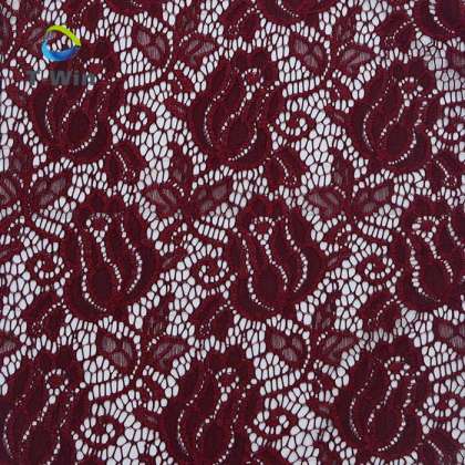 Peru Knitting Brushed Lace Sequin Embroidered Nylon Spandex Lace Fabric for Evening Dress